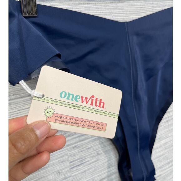 NWTS OneWith High Waisted Thong Bottom Swimsuit / Size-XL - Picture 7 of 12